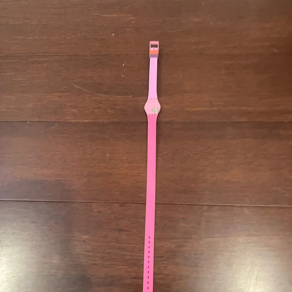 guc sold out rare Swatch fun in pink Women's Pink/Purple wrap Watch - Picture 5 of 7